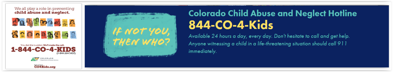 Colorado for Kids Hotline