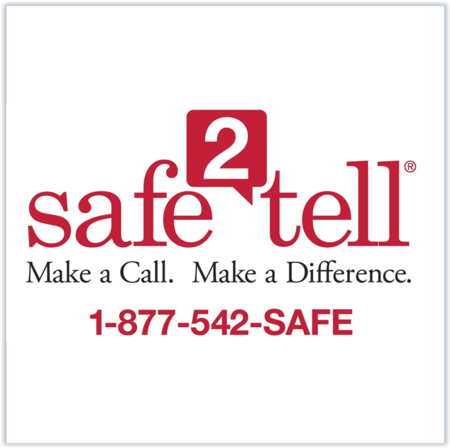Safe2Tell Helpline 1-877-542-7233